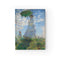 Woman with a Parasol - Madame Monet and Her Son Hardcover Blank Notebook